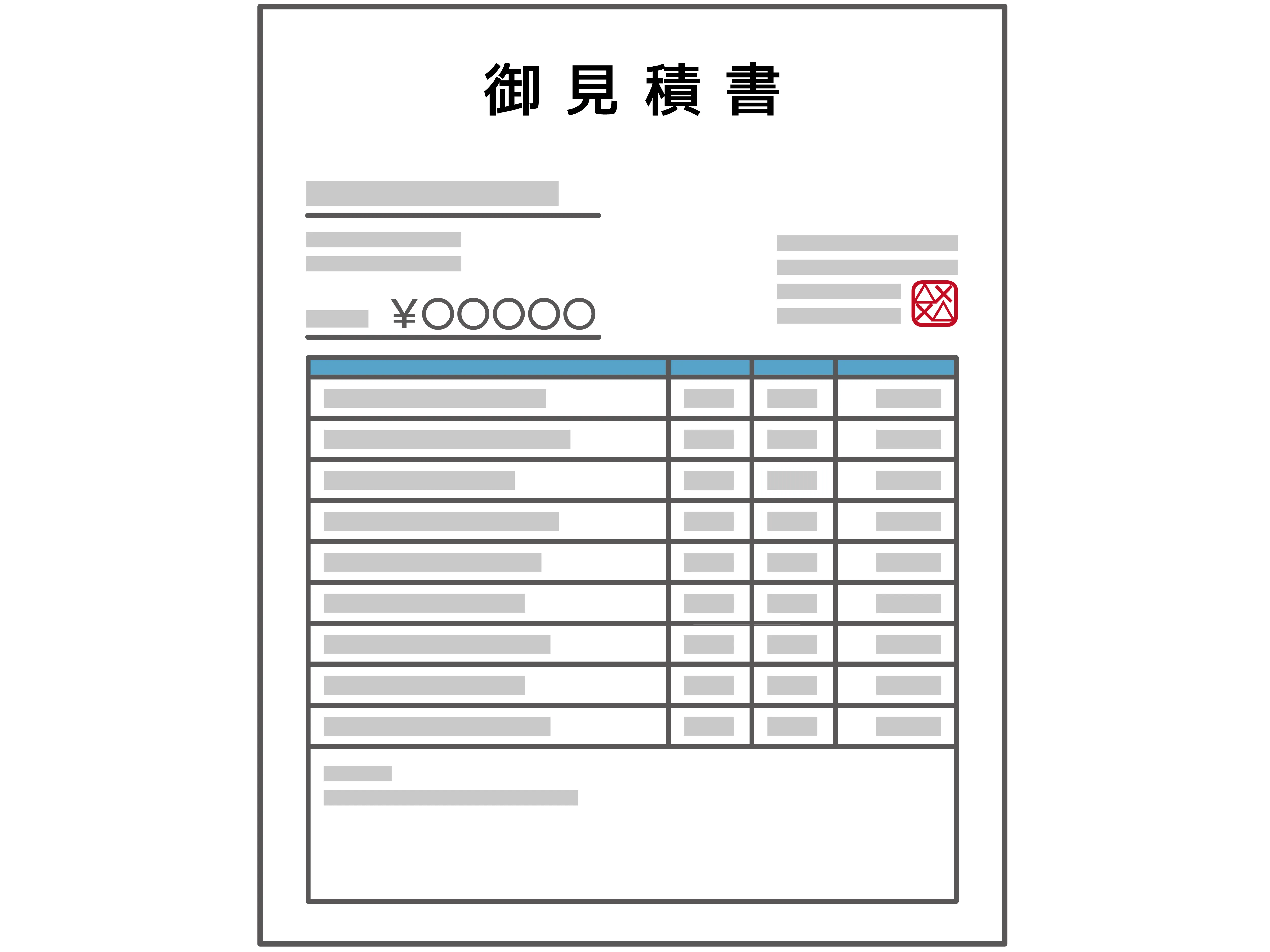 リフォームの見積書の内訳(材料費・工事費・諸経費)を詳しくチェックする
